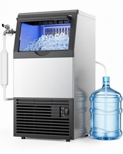 120 V Mojgar Commercial Ice Maker Machine 150lbs/24H with 50lbs Ice Storage picture