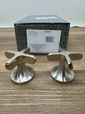 Brizo HX5373-BN Widespread Low Cross Handles, Brilliance Brushed Nickel *READ* picture