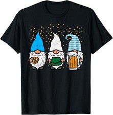 Bavarian Gnomes Oktoberfest German Men Women Unisex T-Shirt picture