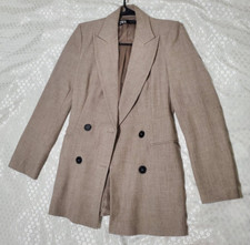 Zara Women's Blazer Grey Size USA XS EUR XS MEX 24 picture