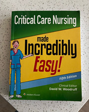 Wolters Kluwer Critical Care Nursing Made Incredibly Easy 5th Ed PB picture