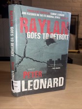 Raylan Goes to Detroit by Leonard, Peter 1st Edition & Printing Ex-lib VG picture