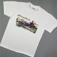 Vintage 90s Boston Massachusetts T-shirt picture