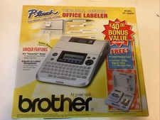 NIB Brother P-Touch Versatile Desktop Office Labeler PT-1830VP & Carry Case picture