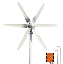 1000W 6Blades 12V/24V/48V Horizontal Wind Turbine Generator Residential Home picture