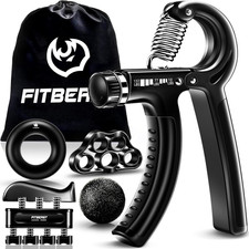 Adjustable Resistance Grip and Forearm Strengthening Kit - 5 Pack picture
