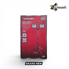 Husky 10,000-Lumen Twin-Head LED Work Light # K40189 picture