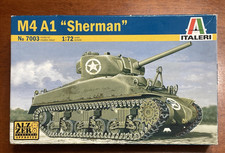 M4 A1 Sherman - 1/72 Scale Italeri Unassembled AFV kit#7003 picture