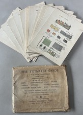 Rare C1930s/1940s The Toymaker Cards Set Of Cards Helen M. Angus Oxford Press picture