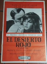 AFICHE DE CINE -DESIERTO ROJO - 1964 picture
