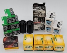 15 Rolls 35mm Film Kodak Tri-X Ektar Fujifilm Acros Ilford Delta Lomography Exp picture