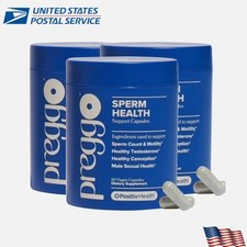 3 Pack PREGGO O-Positive Sperm Health Boost Capsules – 180 Count For Men picture