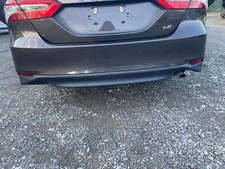 2018-24 Toyota Camry Rear Bumper Cover Top Bottom Black Textured With Reflectors picture