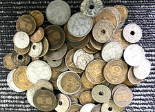 France Old Centimes & Francs 1917-1945 Circulated - Random One Coin Per Order picture