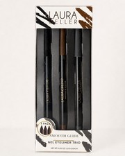 Laura Geller Smooth Glide Gel Eyeliner TRIO Nightcap-Brownnose-Smokeshow - NIB picture
