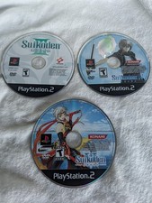 Suikoden 3, 4 & 5 III, IV, V Konami - Sony PlayStation 2 NTSC-U/C - Discs Only picture
