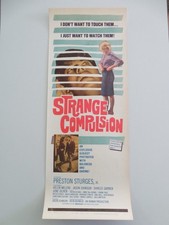 Strange Compulsion US Insert Poster Soloman Sturges Helen Melene 1964 picture