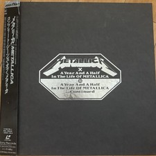 Metallica A Year and a Half in the Life LaserDisc 5LD Box Set Japan Only OBI picture