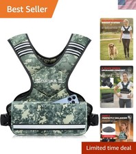 Versatile Women's Weighted Vest with 6 Removable Weights - Fitness Essential picture