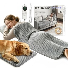 Electric Heating Pad for Back Pain & Cramps Relief 29
