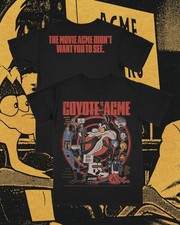 Coyote vs. Acme Movie Poster Design: True Story Wile E. Coyote T-Shirt picture