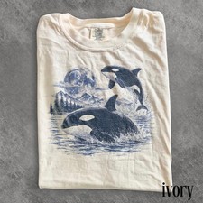 Old School Orca Moonlit Comfort Tee Gift picture