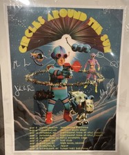 RARE Circles Around The Sun Tour Poster Autographed picture