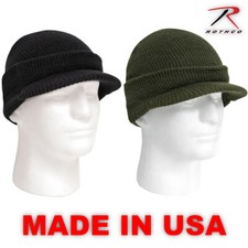 Rothco Winter Knit Genuine GI Cap 100% Wool Jeep Hat - Made in the USA picture