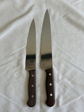 Victorinox Rosewood Chef Knife Set 2pc 5.2000.19 5.2000.22 Swiss Made EXCELLENT picture