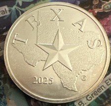 2025 1oz Silver Texas State coin “Lonesome Cowboy “- Edition - BU picture