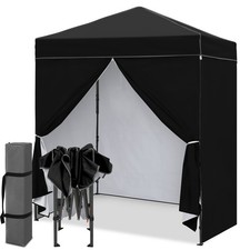 EAGLE PEAK Instant Pop Up Canopy with Adjustable Sun Wall 6x4 with 4 Sidewalls picture