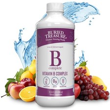 Buried Treasure Liquid B Complete Vitamin B complex, 16.54 fl oz (496 ml) picture