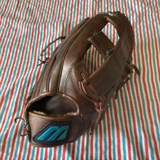 Mizuno Big M View League Hardball Glove Nobuyoshi Tsubota & So Taguchi Used picture