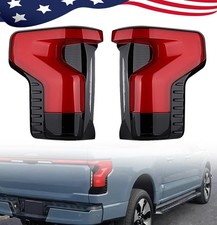 Pair Side LED Tail Light For Ford F150 LIGHTNING Lariat/Platinum 2022-2024 picture