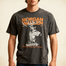 Morgan Wallen rare Design black short sleeve Unisex T shirt vtg picture