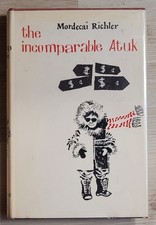 The Incomparable Atuk, Mordecai Richler 1963 1st Edition HC VG picture