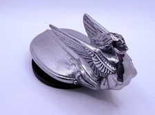 1931-32 Plymouth Winged Mermaid Goddess Radiator Cap Hood Ornament Vintage picture