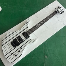 custom Syn Gates electric guitar white tremolo bridge Rounded fret Edget picture