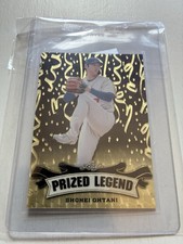 2023 Shohei Ohtani 1/1 Leaf Metal Prized Legend Gold Superfractor PL-17, Dodgers picture