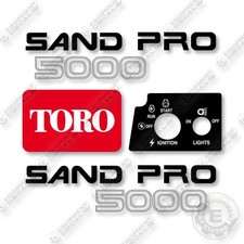 Toro Sand Pro 5000 Decal Kit UTV- Aftermarket Kit picture