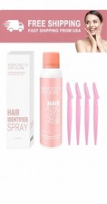 ADDICTED TO THE GLOW Flawless Skin Dermaplaning Hair Identifier Spray & 4 Razors picture