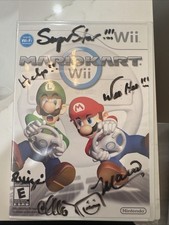 Signed & Sealed Mario Kart Wii Charles Martinet Autograph Rare Collector’s Piece picture