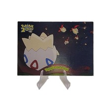 2000 Topps Pokemon Movie Togepi’s On A Roll #1 Silver Foil Blue Logo picture
