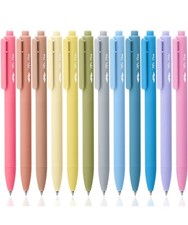 Mr. Pen- Retractable Gel Pens, 12 Pack, Black Ink, Fine Point 0.5mm picture