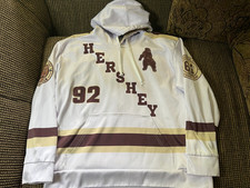 Hershey Jr. Bears Quebec Hockey Team 92 COFFIN PULLOVER 1961-2022 picture