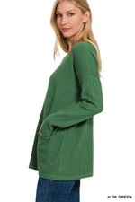 Zenana Viscose Front Pockets NWOT picture