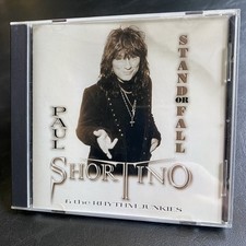 Signed Paul Shortino & The Rhythm Junkies Stand Or Fall CD - NEAR MINT picture