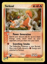 Pokemon TCG EX Dragon #12/97 Torkoal Holo NM+ SWIRL picture