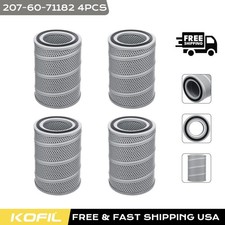 4x- NEW FIT FOR 207-60-71182 Hydraulic filter element picture