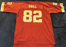 Vtg Reebok DANTE HALL #82 Kansas City Chiefs Jersey Mens Large L Red picture